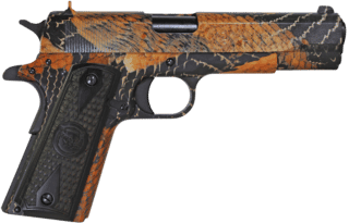 Iver Johnson Arms 1911 A1 BOA .45 ACP Pistol - 5.0" - Snakeskin - 1x 8 Round